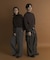 『一部WEB限定カラー』『洗濯可／毛玉防止』ストレッチモックネックニット
