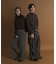 『一部WEB限定カラー』『洗濯可／毛玉防止』ストレッチモックネックニット