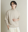 『一部WEB限定カラー』『洗濯可／毛玉防止』ストレッチモックネックニット