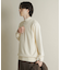 『一部WEB限定カラー』『洗濯可／毛玉防止』ストレッチモックネックニット