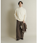 『一部WEB限定カラー』『洗濯可／毛玉防止』ストレッチモックネックニット