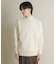 『一部WEB限定カラー』『洗濯可／毛玉防止』ストレッチモックネックニット
