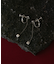 SMELLY so　cube chain earring