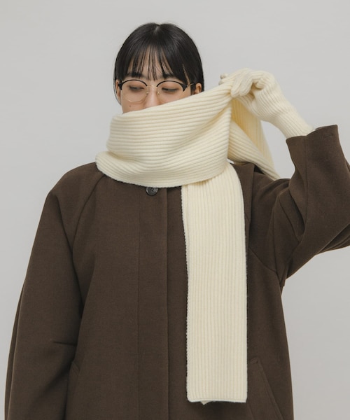 リブニットマフラー｜アーバンリサーチの通販｜&mall（アンドモール