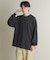 ライトワッフルクルーネックロングTシャツ
