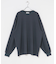ライトワッフルクルーネックロングTシャツ