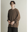 ライトワッフルクルーネックロングTシャツ