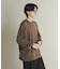 ライトワッフルクルーネックロングTシャツ