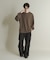 ライトワッフルクルーネックロングTシャツ