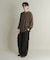 ライトワッフルクルーネックロングTシャツ