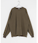 ライトワッフルクルーネックロングTシャツ