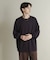 ライトワッフルクルーネックロングTシャツ