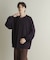 ライトワッフルクルーネックロングTシャツ