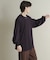 ライトワッフルクルーネックロングTシャツ