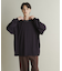 ライトワッフルクルーネックロングTシャツ