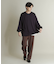 ライトワッフルクルーネックロングTシャツ