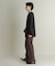 ライトワッフルクルーネックロングTシャツ