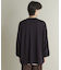 ライトワッフルクルーネックロングTシャツ