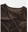 ギャザースリーブベロアTシャツ