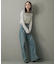 ギャザースリーブベロアTシャツ