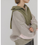 レイヤードハーフZIPニット