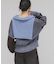レイヤードハーフZIPニット