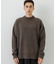 new basic　WOOL CASHMERE CHUNKY SWEATER