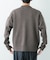 new basic　WOOL CASHMERE CHUNKY SWEATER