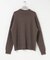 new basic　WOOL CASHMERE CHUNKY SWEATER