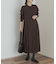 『一部WEB限定カラー』『UR TECH SMOOTHLUXE』サイドプリーツ切替ワンピース