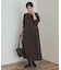 『一部WEB限定カラー』『UR TECH SMOOTHLUXE』サイドプリーツ切替ワンピース