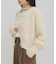 チュールフリンジカーディガン