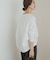 コットンバックタック長袖プルオーバー