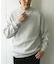 『一部WEB限定カラー』コットンウール クルーネックニット
