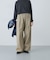 Two-tuck easy pants
