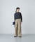 Two-tuck easy pants