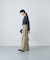 Two-tuck easy pants