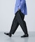 Loose tapered pants