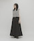 ピンタックフレアスカート