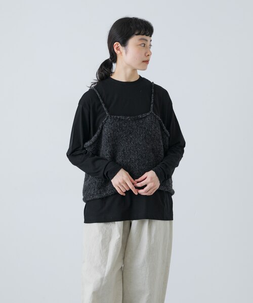 アルパカウールブークレニットキャミソール アルパカウールブークレニットキャミソール｜アーバンリサーチの