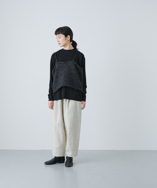 アルパカウールブークレニットキャミソール｜アーバンリサーチの