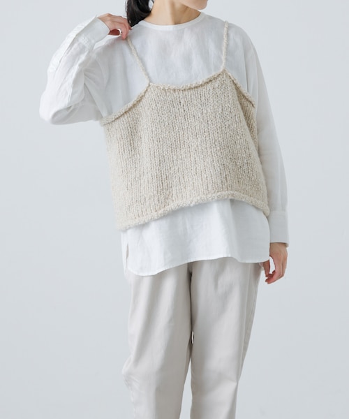 アルパカウールブークレニットキャミソール｜アーバンリサーチの通販