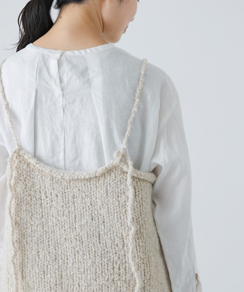 アルパカウールブークレニットキャミソール｜アーバンリサーチの通販
