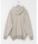 UNDYED SWEAT F／Z PARKA