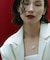 SMELLY so’　white jade necklace