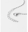 SMELLY so’　white jade necklace
