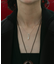 SMELLY so　rectangle motif necklace