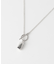 SMELLY so　rectangle motif necklace