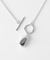 SMELLY so　rectangle motif necklace