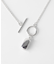 SMELLY so　rectangle motif necklace